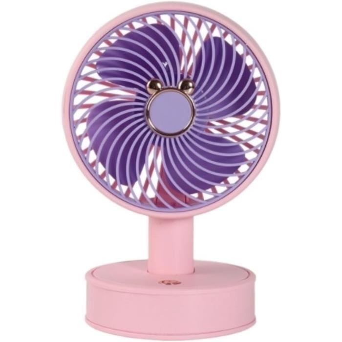 Ventilateur Silencieux Petit Ventilateur Usb Rechargeable