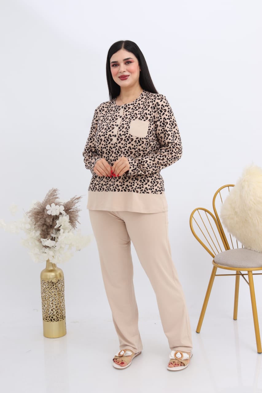 Ensemble Pyjama 2 Pièces en Coton Doux- Hiver 2024 -YES'IN