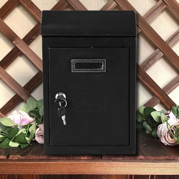 Boîte aux lettres - Boite postal métallique - Noir