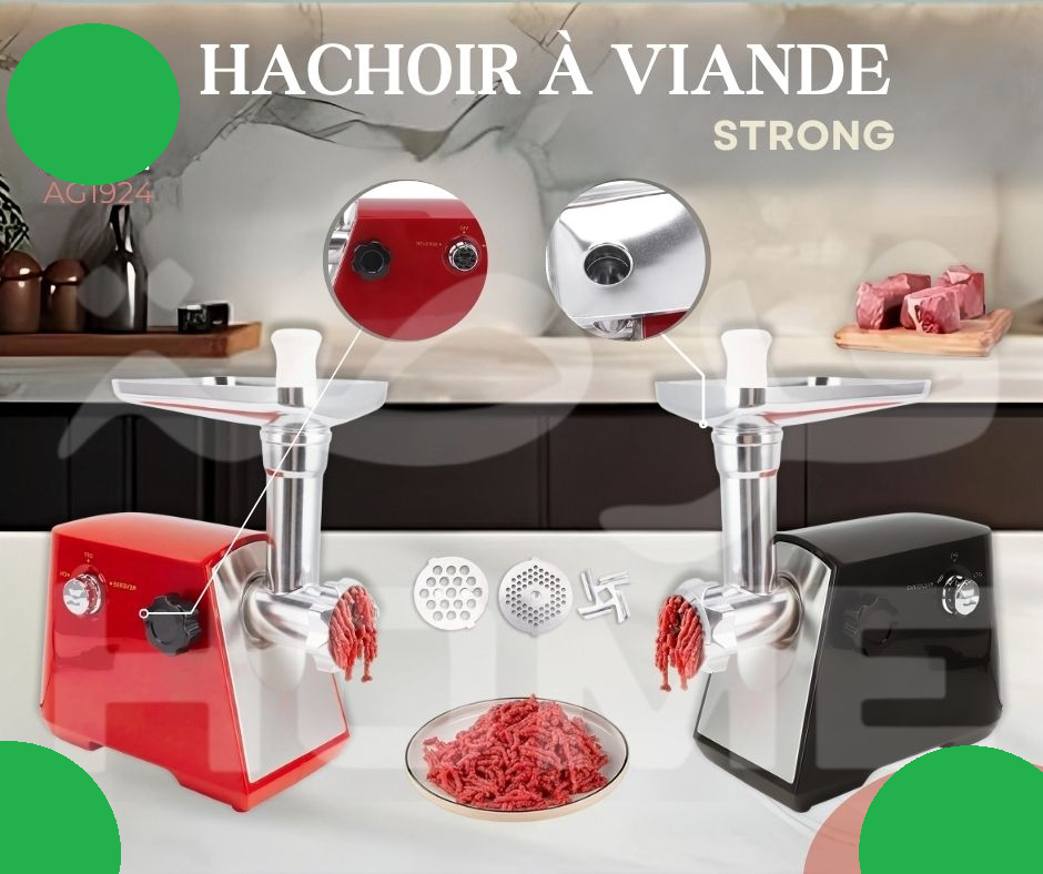 Hachoir à viande électrique STRONG 1800W