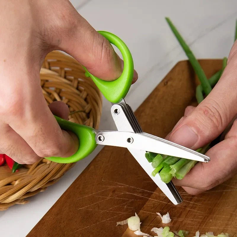 Ciseaux de cuisine à 6 lames