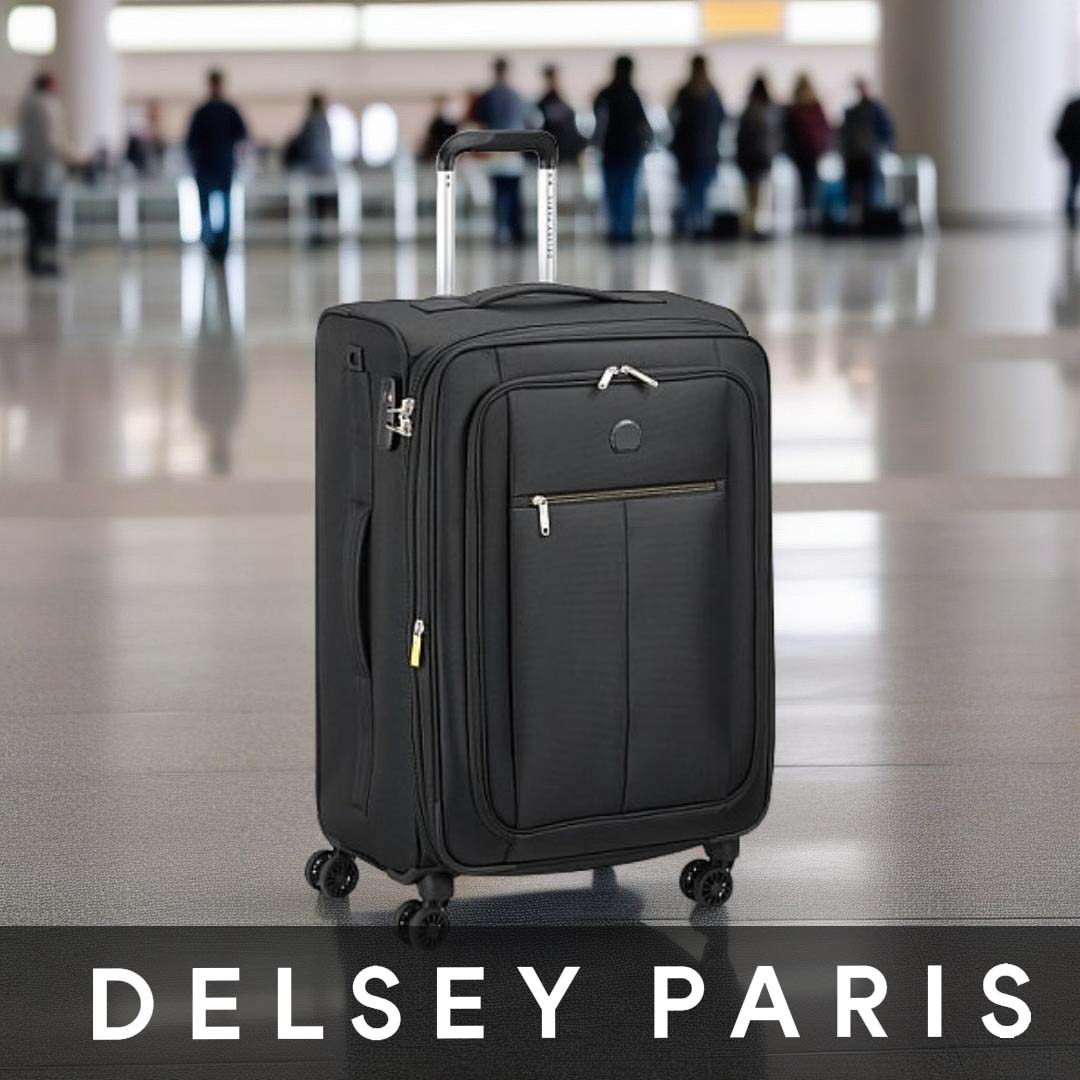 Valise Delsey Pin UP 68 cm - Noir