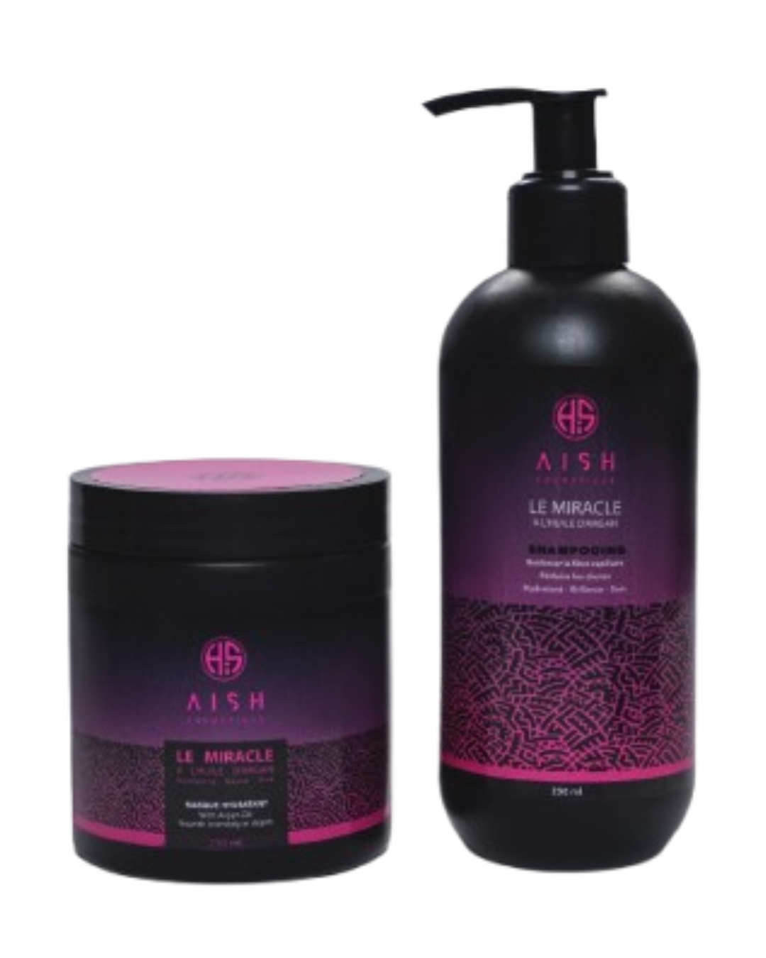Pack Miracle – Shampoing & Masque à l'Huile d'Argan