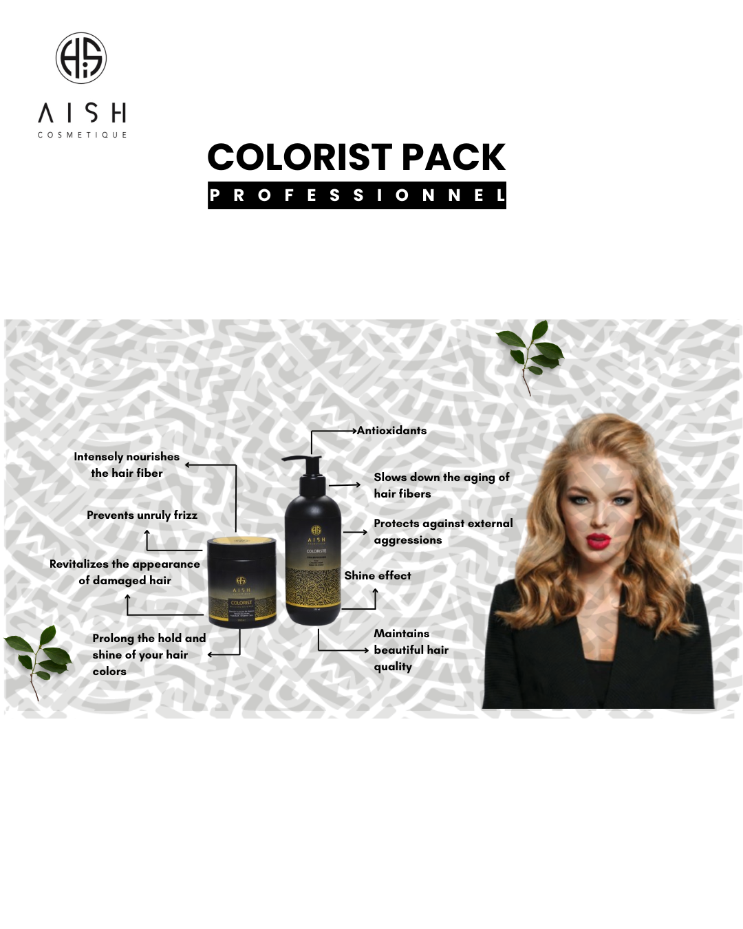 Pack "Colorist" – Shampoing & Masque Fixateur de Couleur