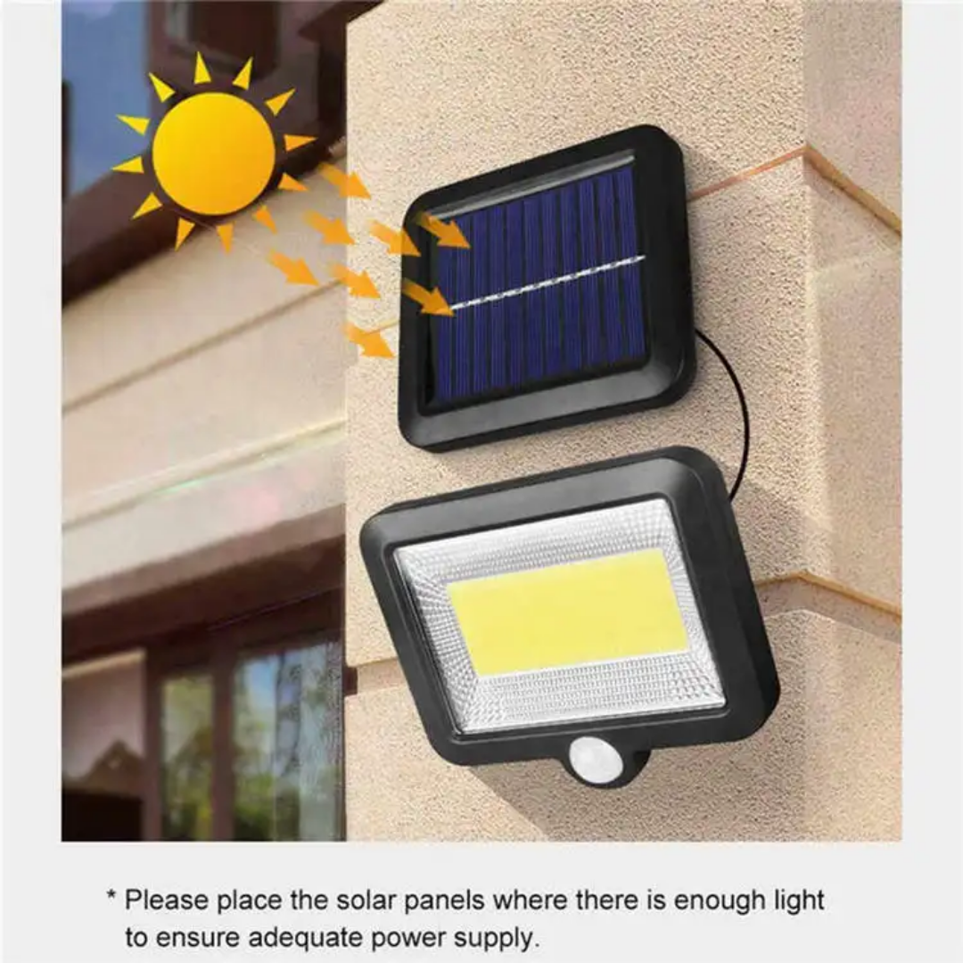 Separate solaire wall lamp