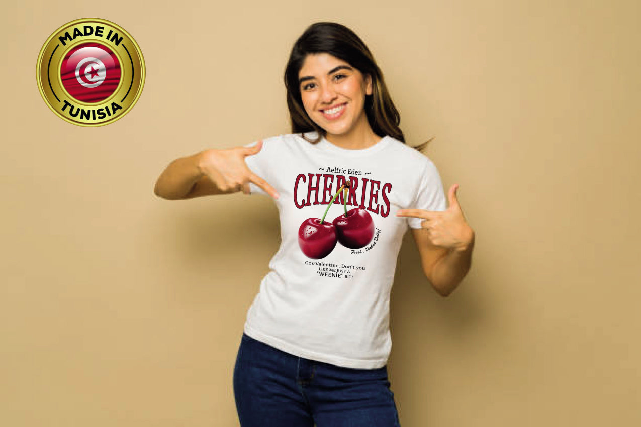 TSHIRT BALNC CHERRIES