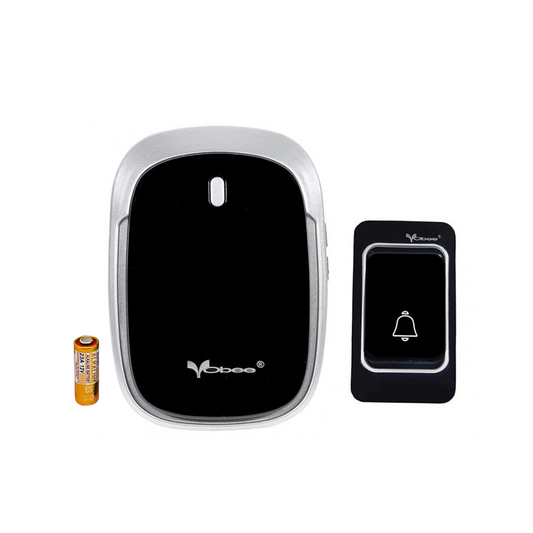 Wireless Door Bell - 32 songs - VOBEE JK02-AC Black