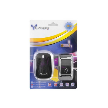 Wireless Door Bell - 32 songs - VOBEE JK02-AC Black