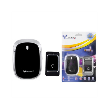 Wireless Door Bell - 32 songs - VOBEE JK02-AC Black