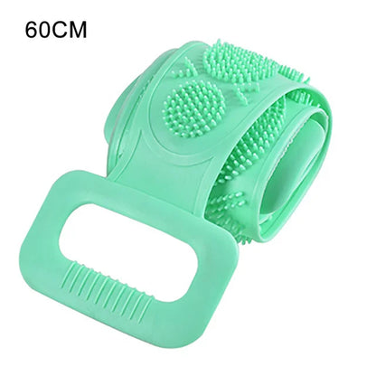 Bathroom Shower Back Brush Body Silicone Brush Scrub Body