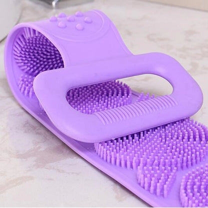 Bathroom Shower Back Brush Body Silicone Brush Scrub Body