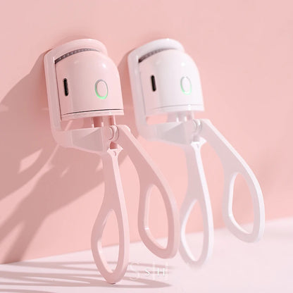 Heated Eyelashes Curler Portable USB Rechargeable Electric Eyelash