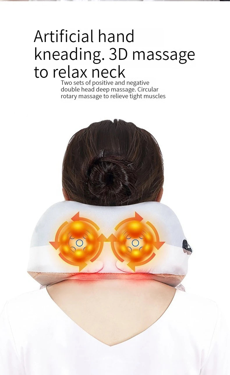 Masseur Électrique pour le Cou en Forme de U