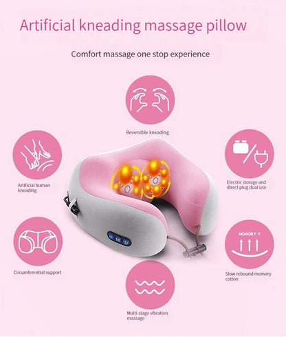 Masseur Électrique pour le Cou en Forme de U