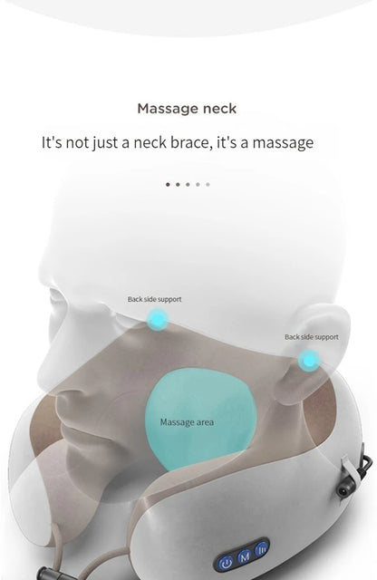 Masseur Électrique pour le Cou en Forme de U