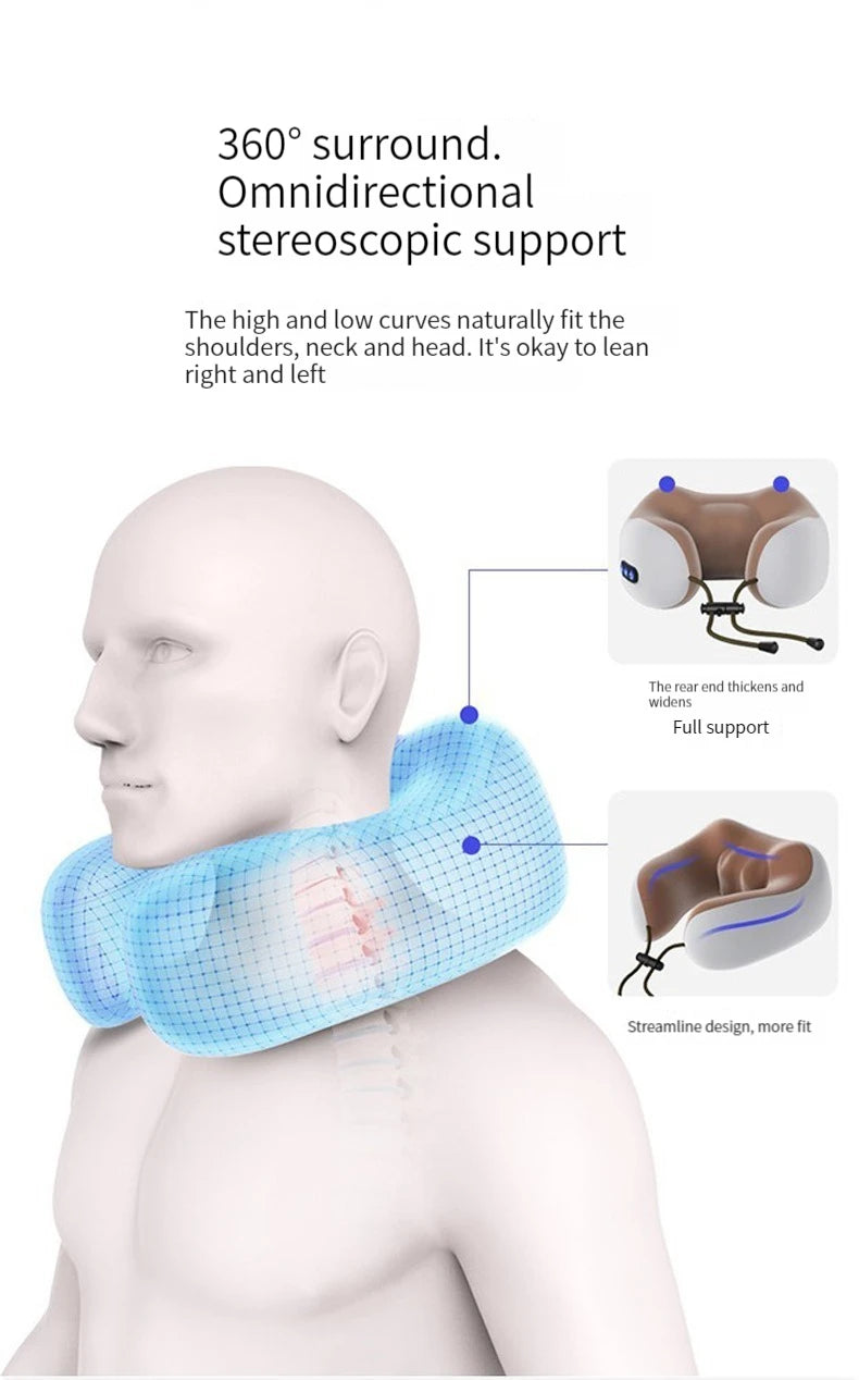 Masseur Électrique pour le Cou en Forme de U
