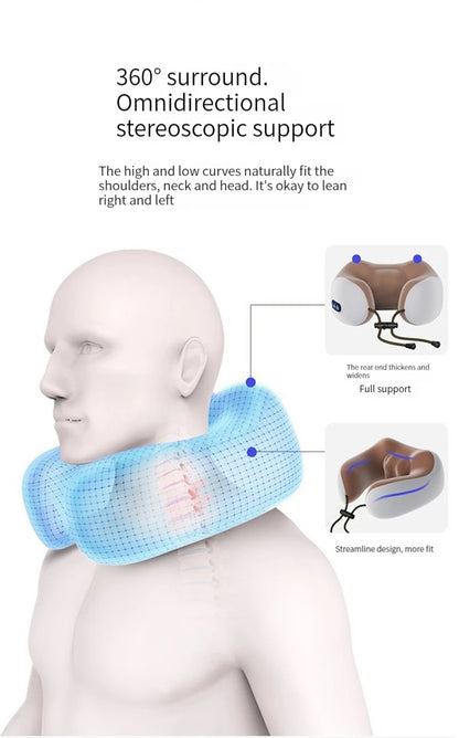 Masseur Électrique pour le Cou en Forme de U