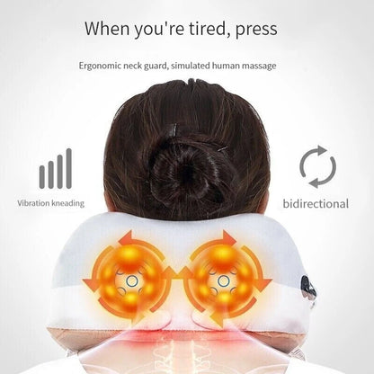 Masseur Électrique pour le Cou en Forme de U