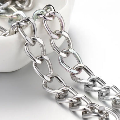 Chaînes en aluminium Pour La Fabrication De Bijoux "100Cm"