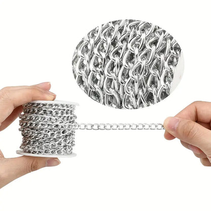 Chaînes en aluminium Pour La Fabrication De Bijoux "100Cm"