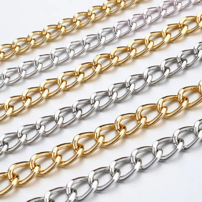 Chaînes en aluminium Pour La Fabrication De Bijoux "100Cm"