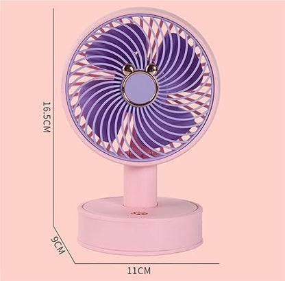 Ventilateur Silencieux Petit Ventilateur Usb Rechargeable