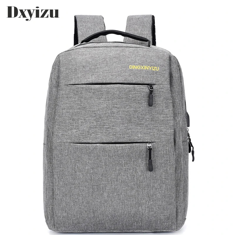 Set 3 pcs Sac a dos + USB laptop Backpack
