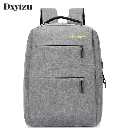 Set 3 pcs Sac a dos + USB laptop Backpack
