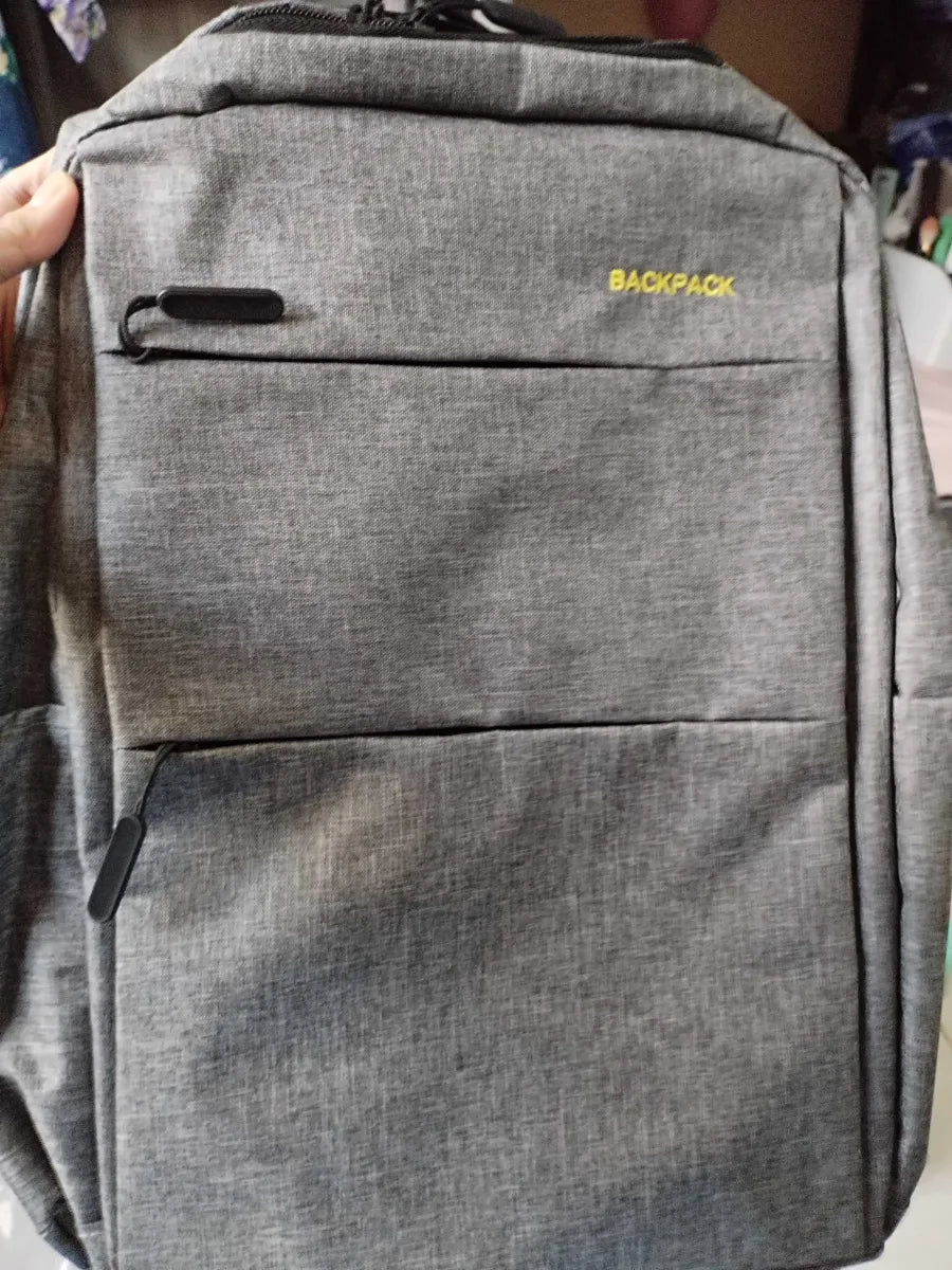 Set 3 pcs Sac a dos + USB laptop Backpack