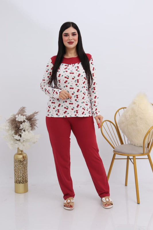 Ensemble Pyjama 2 Pièces en Coton Doux- Hiver 2024 -YES'IN