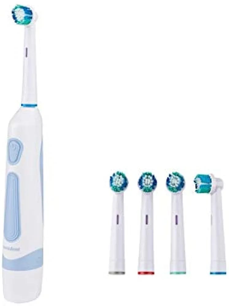 Nevadent Brosse à dents électrique avec 4 brossettes