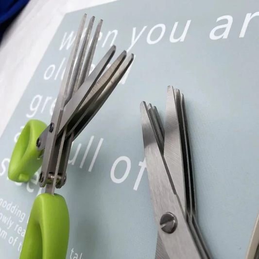 Ciseaux de cuisine à 6 lames