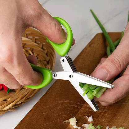 Ciseaux de cuisine à 6 lames