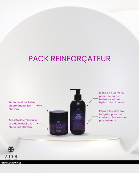 Pack Renforçateur Shampoing & Masque – Stimule la Croissance & Anti-Chute