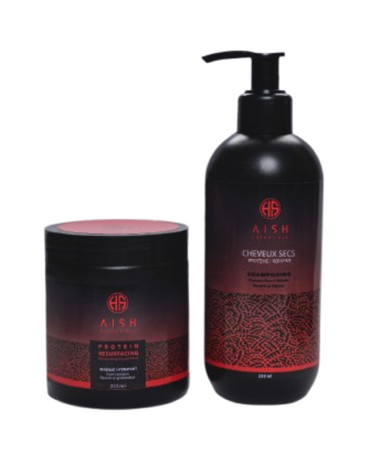 Pack Reconstructeur – Shampoing & Masque Protéines + Kératine