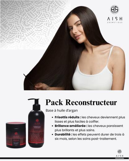 Pack Reconstructeur – Shampoing & Masque Protéines + Kératine