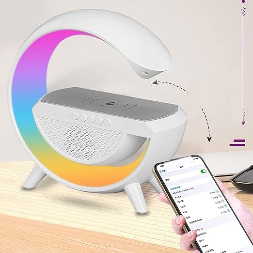Enceinte Bluetooth LED sans fil – Lampe d'ambiance- 15 W