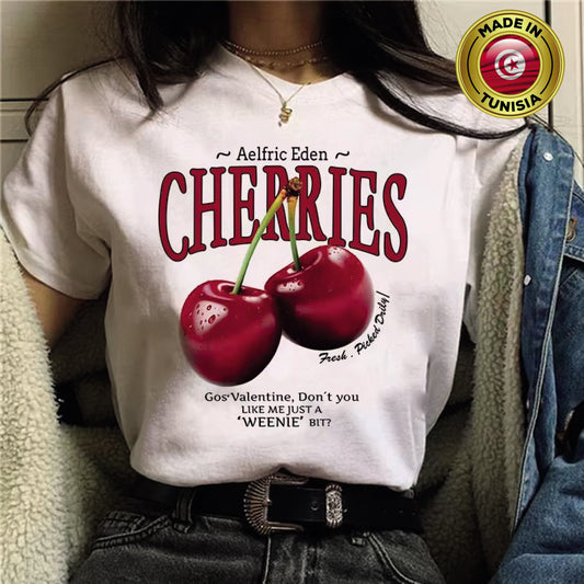 TSHIRT BALNC CHERRIES